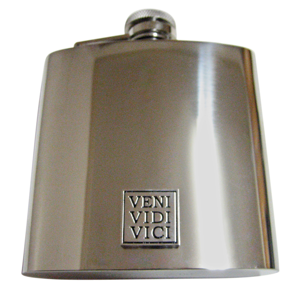 Veni Vidi Vici Large Flask